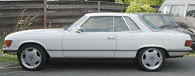 White 1979 Mercedes Benz 280SLC