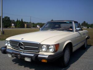 1985 Mercedes Benz 380SL R107 Roadster