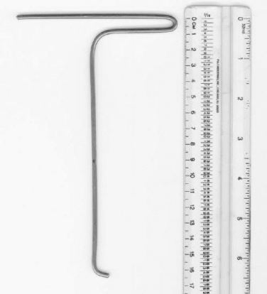 Dash removal coathanger tool